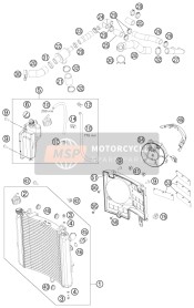 62635010100, Radiator, KTM, 0