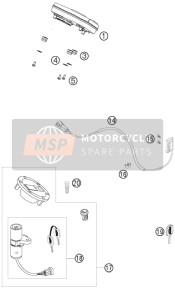 61011166044, Kit Serrature 990 Sd, KTM, 0
