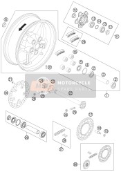 69010054000, Distanziale Or 30, 3X37, 8X4, 65, KTM, 2