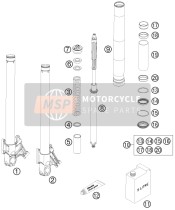 Front Fork Disassembled