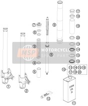 Front Fork Disassembled