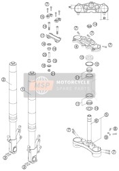 54801036300, Steering Head Screw M20X1.5 SW=27, KTM, 0