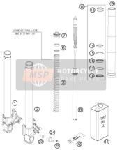 Front Fork Disassembled