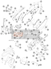 62605090000, Hitzeschutz Links         08, KTM, 0