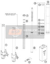 Front Fork Disassembled