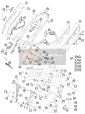 6210300100004, Frame ''621KA'' Orange        13, KTM, 0