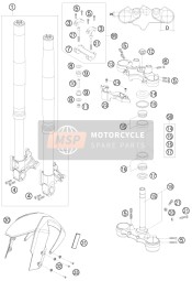 Front Fork, Triple Clamp