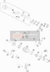 72134023000, Locking Lever Spring, KTM, 0