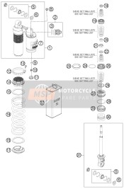 91010309S, Spring 58 N/mm Set, KTM, 0