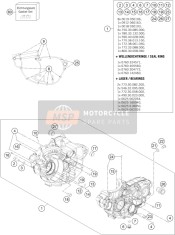 72030100244, Engine Case Cpl., KTM, 0