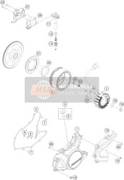 93039006033, Coil Assembly Ignition, KTM, 2