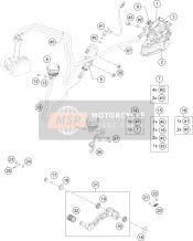 Bremssattel hinten