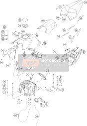 Tanque, Asiento