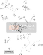 93811580000, Cablaggio Indicatori Di Direzione Usa, KTM, 1