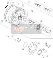 75009015000, Front Wheel Rep. Kit, Husqvarna, 0