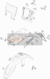 26608005000C1, Lightmask Bottom, Husqvarna, 0