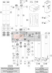 Forcella anteriore smontata 1