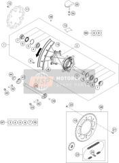 SPA113U52MM118A, Drivetrain Set Xc 13Z/52Z, Husqvarna, 0