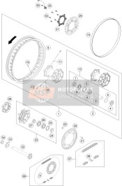 SPA215G453M118B, Drivetrain Set St 15Z/45Z, Husqvarna, 0