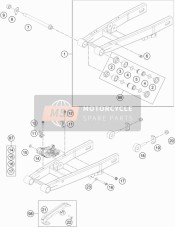 4530403004491, Swing Arm Cpl. 50 Sx 2016, Husqvarna, 0