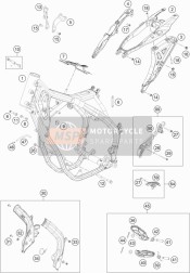 7900309400033, Frame Protection Set Black, Husqvarna, 1