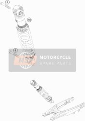 18157S6901A, Monoshock Te 250/300 17, Husqvarna, 0