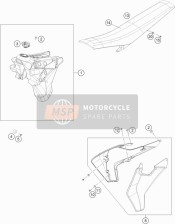 2650701314499, Fuel Tank Cpl. 17, Husqvarna, 0