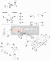 77214098100, Support Indicator Light Xc, Husqvarna, 0