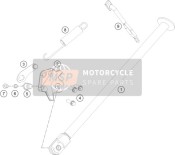 76403126000, Side Stand Bracket, Husqvarna, 0