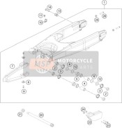 54611076100, Retain.Clamp For Brake Hose'96, Husqvarna, 0