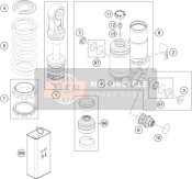 Shock Absorber Disassembled