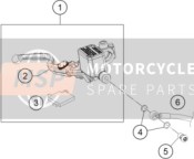 28042003000, Brake Hose Front Abs/mc, Husqvarna, 0