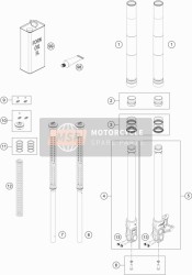 Front Fork Disassembled