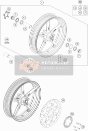 Roue avant