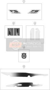 26208094000, Fork Protection Set Fs 450  2019, Husqvarna, 0