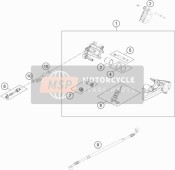 Bremssattel hinten