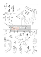 80029036000, Press In Tool Conrod Bearing, Husqvarna, 0