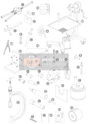 61229001000, Universal Mounting Rack, Husqvarna, 0