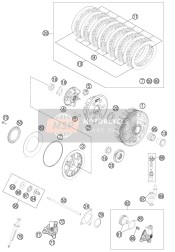 78132003110, Repair Kit Pressure Plate, Husqvarna, 0
