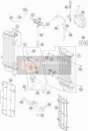 50435073000, Cooling Water Pipe, Husqvarna, 1