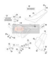 80007040200, Seat Cpl. 05, Husqvarna, 0