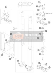 Forcella anteriore, Triplo morsetto