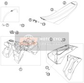 81207040050, Seat Cover Fe             2009, Husqvarna, 0