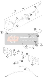 77411081000, Rear Flasher Wir. Harness   12, Husqvarna, 0