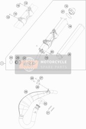 55605083000, Main Silencer 250 Exc, Husqvarna, 0