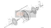 81910692AA, Front Wheel Spindle, Ducati, 0