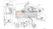 43312561A, Targhetta Ammortizzatore Posteriore, Ducati, 0