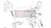 36012621AB, 1309 Rh Front Handlebar Holder Blk - Evt, Ducati, 0