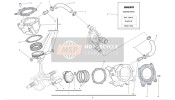 80011851A, Hose, Horizontal Cylinder Water Inlet, Ducati, 4