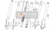 FRONT FORK(JKAZX900CDA032421&SIM;)